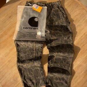 Carhartt Leopard Print Camouflage Work Pants